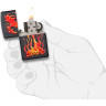 Зажигалка Zippo Classic Flaming Dragon 29735