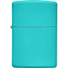 Зажигалка ZIPPO CLASSIC FLAT TURQUOISE 49454