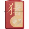 Зажигалка ZIPPO CLASSIC YEAR OF THE PIG 29661