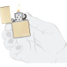 Зажигалка ZIPPO LOGO 46682ZL