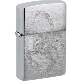 Зажигалка Zippo Brushed Chrome 48788