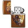 Зажигалка ZIPPO POLYGONAL LION 29878