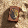 Зажигалка ZIPPO POLYGONAL LION 29878