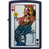Зажигалка Zippo Queen Design Navy Matte, арт. 48723
