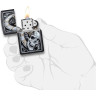 Зажигалка ZIPPO SKULL CLOCK 29854