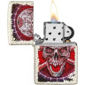 Зажигалка ZIPPO SKULL DESIGN 49410