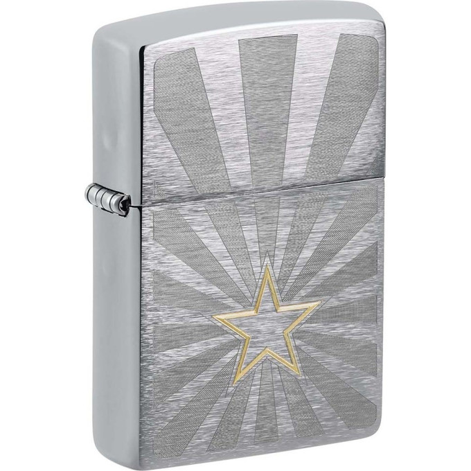 Zippo Star Design 48657 — зажигалка с гравировкой