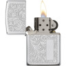 Zippo Venetian 352 — сталь, глянцевое травление