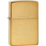 Зажигалка Zippo Brushed Brass 204