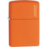 Zippo Classic 231ZL — матовая оранжевая