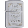 Зажигалка Zippo Classic 28458, стальная матовая